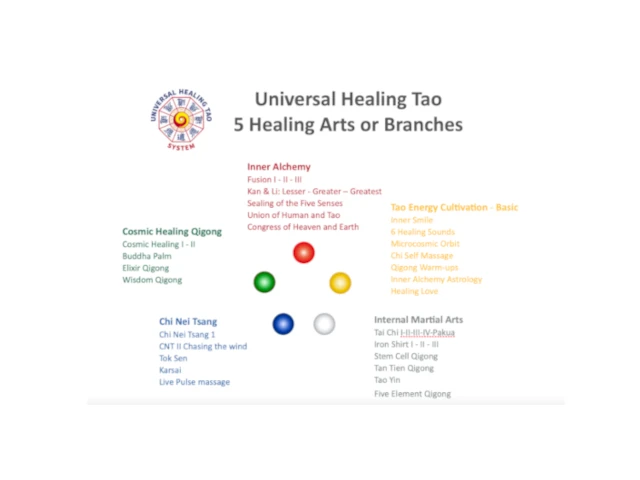Die 5 Zweige des Universal Healing Tao&reg; System